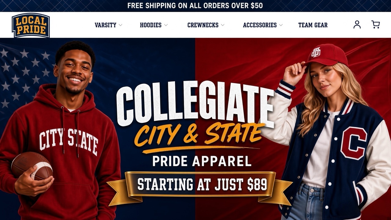 LocalPride storefront theme desktop preview